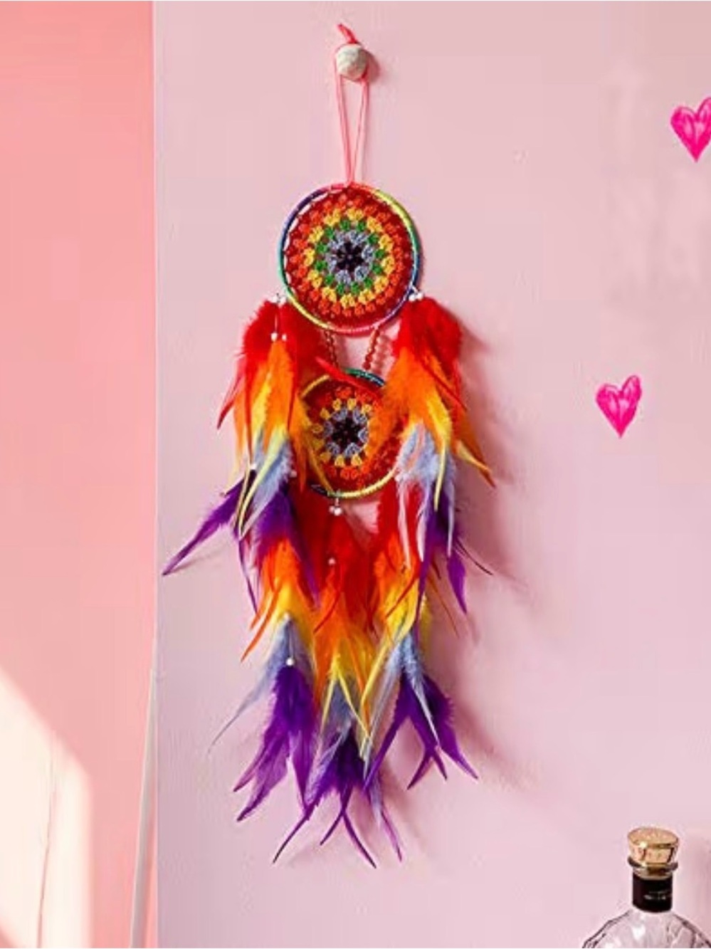 Handmade Dream Catcher,Double Color Cipher - Picture 3 of 6